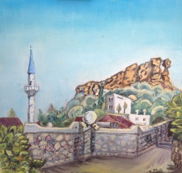 painting holidays in turkey painting by client